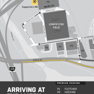 Supporter HQ Parking 9/30/23 (Limit one per member) - on sale 9/27