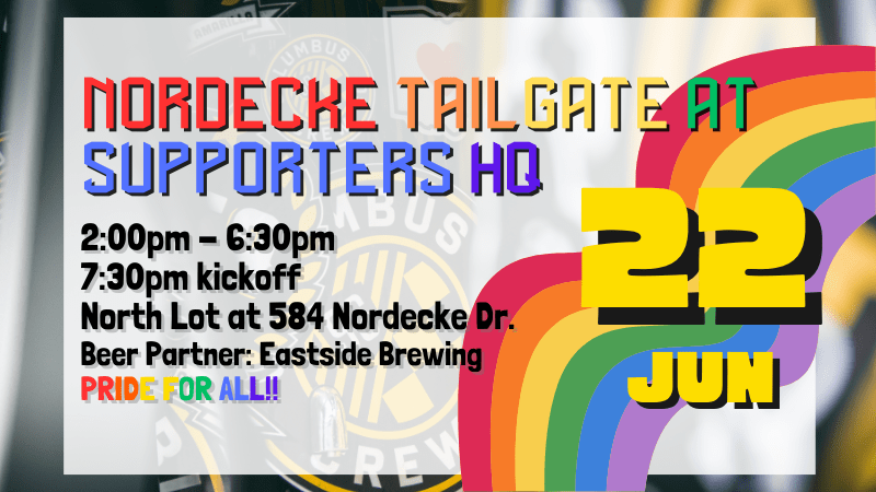 Tailgate – Columbus v Sporting Kansas City