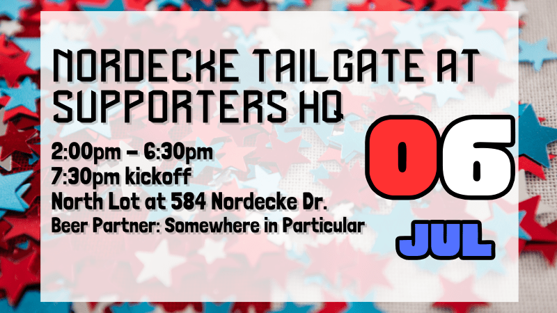 Tailgate – Columbus v Toronto