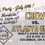 Watch Party – Columbus @ Atlanta - Wolf's Ridge (Taproom)