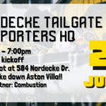 Tailgate – Columbus v Aston Villa