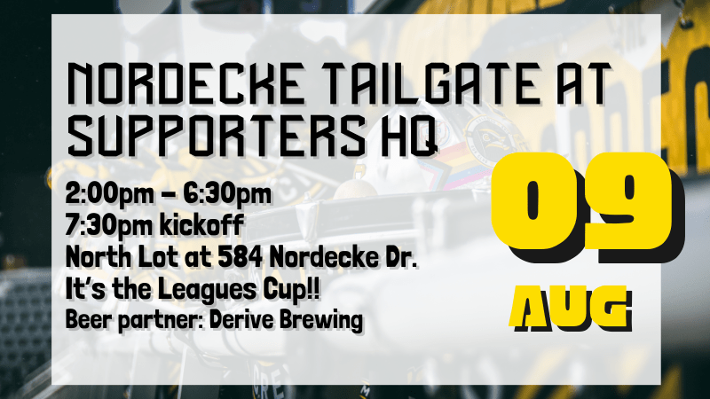 Tailgate – Columbus v Sporting Kansas City - Leagues Cup