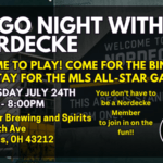 Bingo and Watch Party – MLS All-Star Game – Endeavor