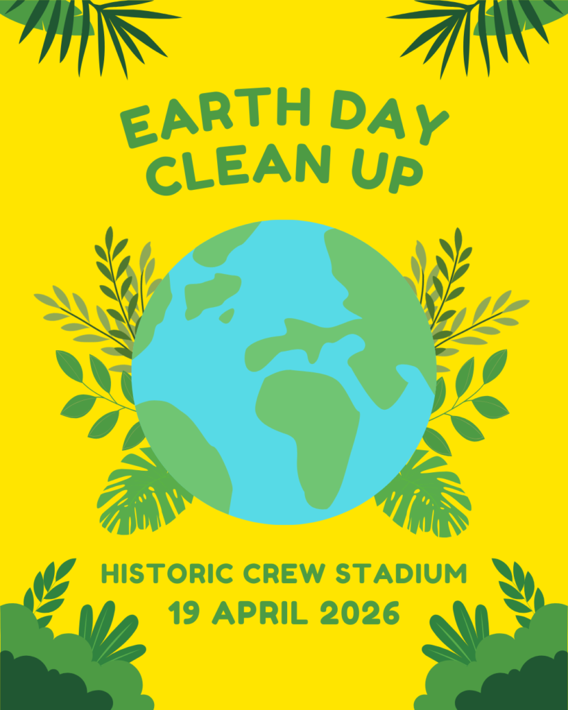 Earth Cleanup Day at Historic Crew Stadium!