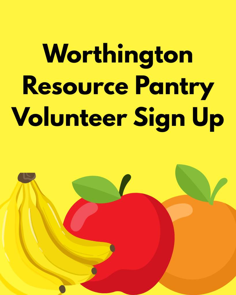 Volunteer at Worthington Resource Pantry